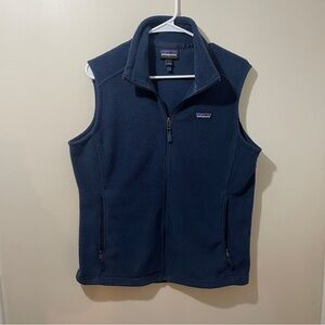 Patagonia Navy Fleece Vest